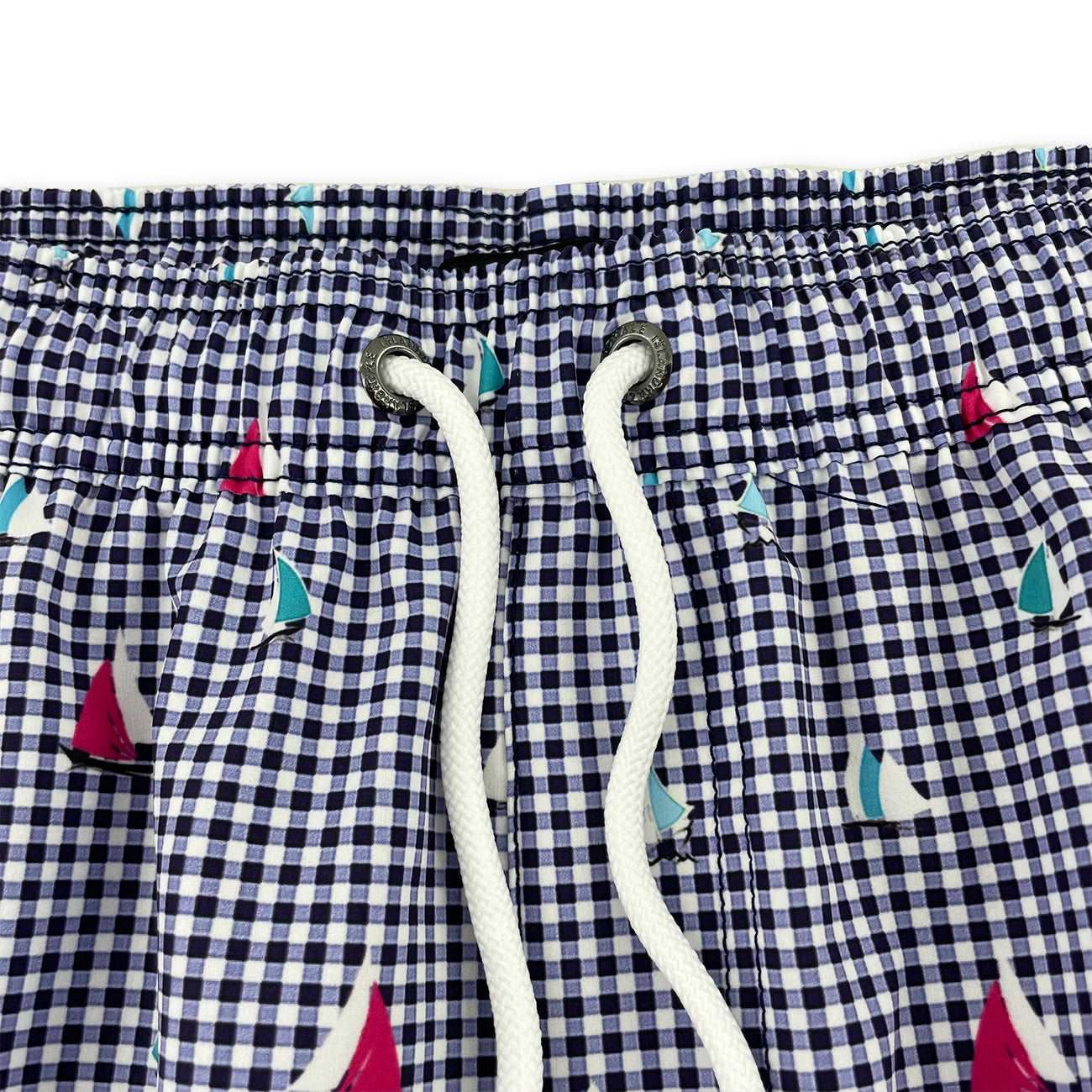 Men's 6'' Stretch Printed Volley Swim Trunks with mesh liner-FULL SAIL sold by IslandHaze product image thumbnail 6