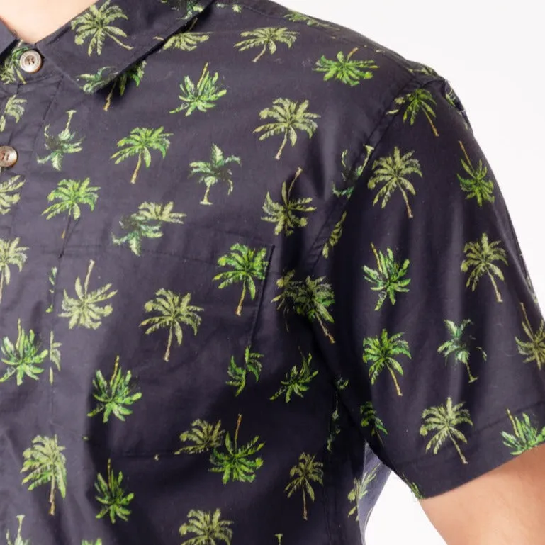 Palm Tree Hawaiian Shirt Coca Park Short Sleeve Shirt sold by IslandHaze product image thumbnail 4
