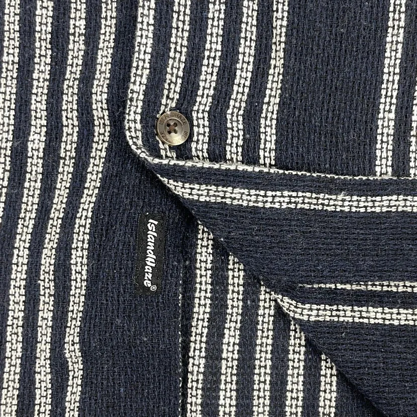 Men's Textured Stripe S/S Woven Shirts (MS724713) sold by IslandHaze product image thumbnail 4