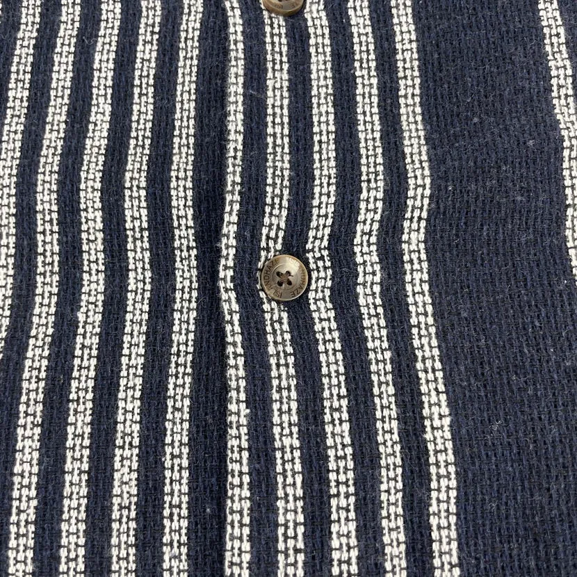 Men's Textured Stripe S/S Woven Shirts (MS724713) sold by IslandHaze product image thumbnail 3