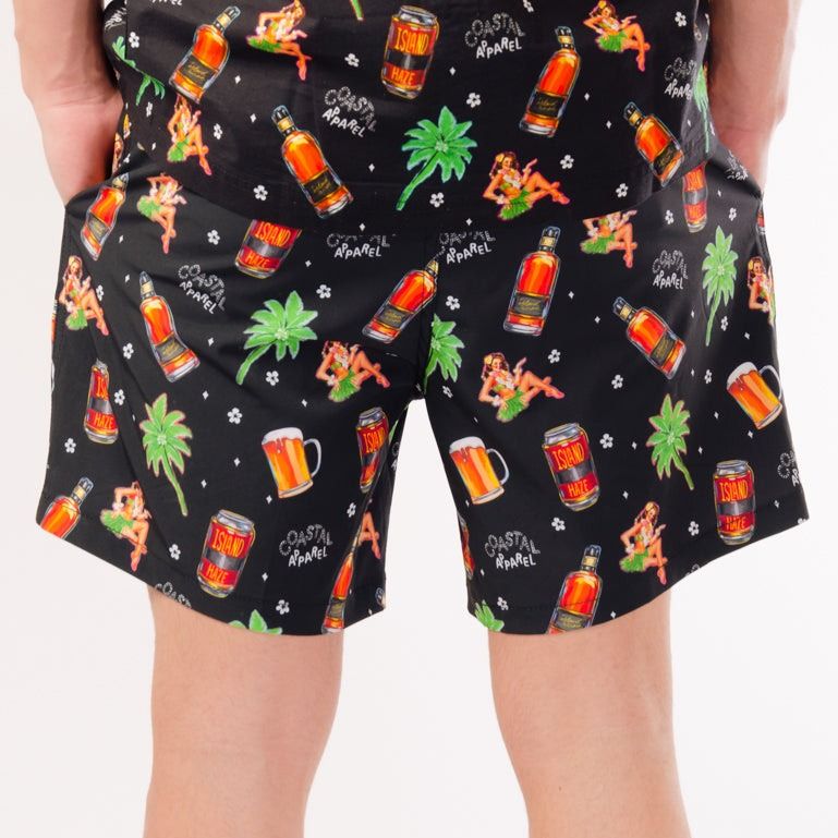 Men's Volley Shorts Coca Party Swim Shorts sold by IslandHaze product image thumbnail 4