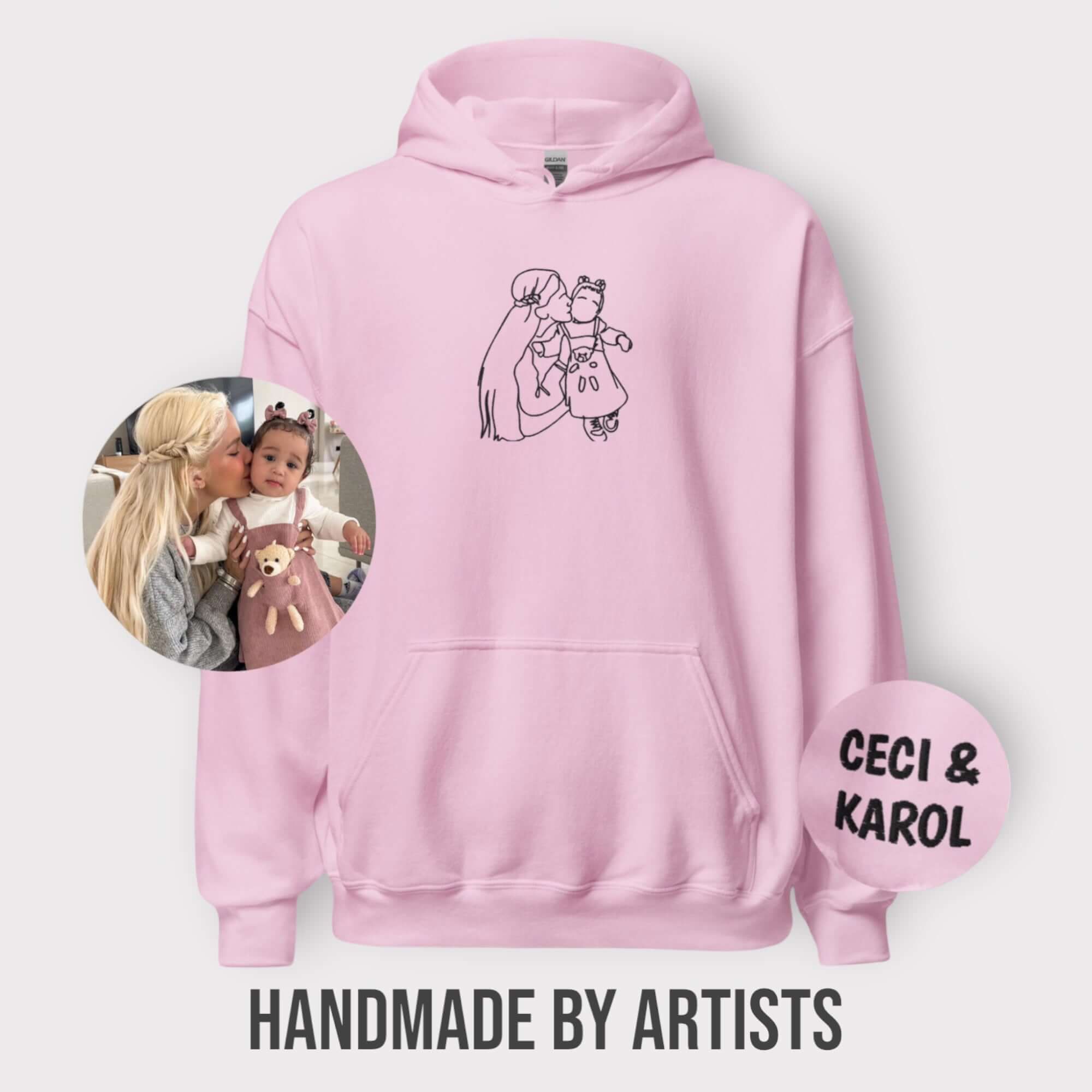 Custom Embroidered Hoodie sold by IslandHaze product image thumbnail 5