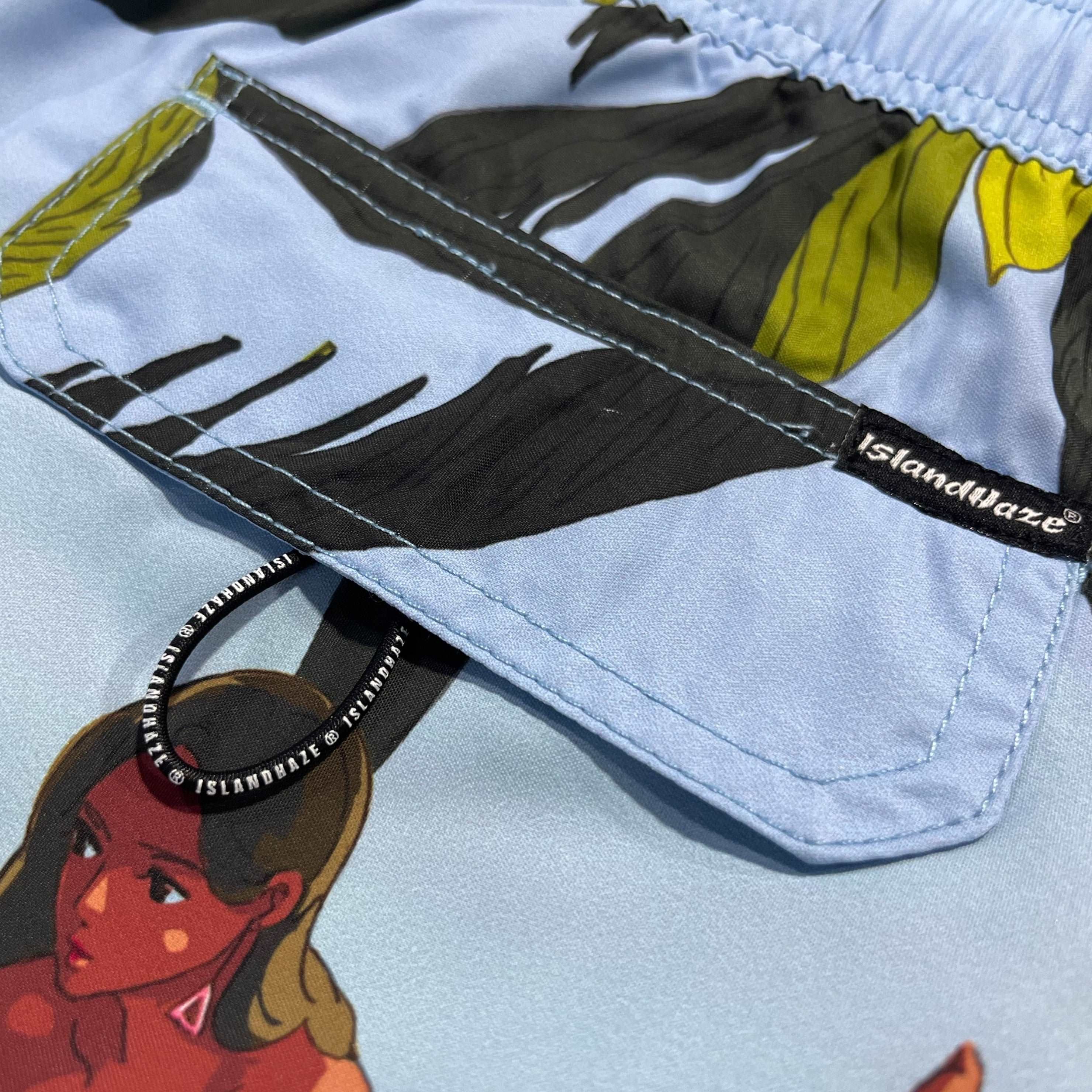 Men's 6'' Volley Flamingo Swim Shorts-HOLIDAY MOOD sold by IslandHaze product image thumbnail 3