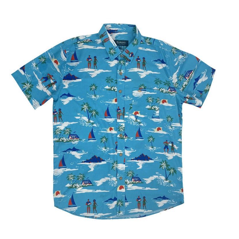Hawaii Men's Cotton Shirts - Holiday Mood sold by IslandHaze