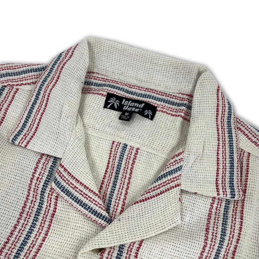 Men's Textured Stripe S/S Woven Shirts (MS724722) sold by IslandHaze product image thumbnail 5