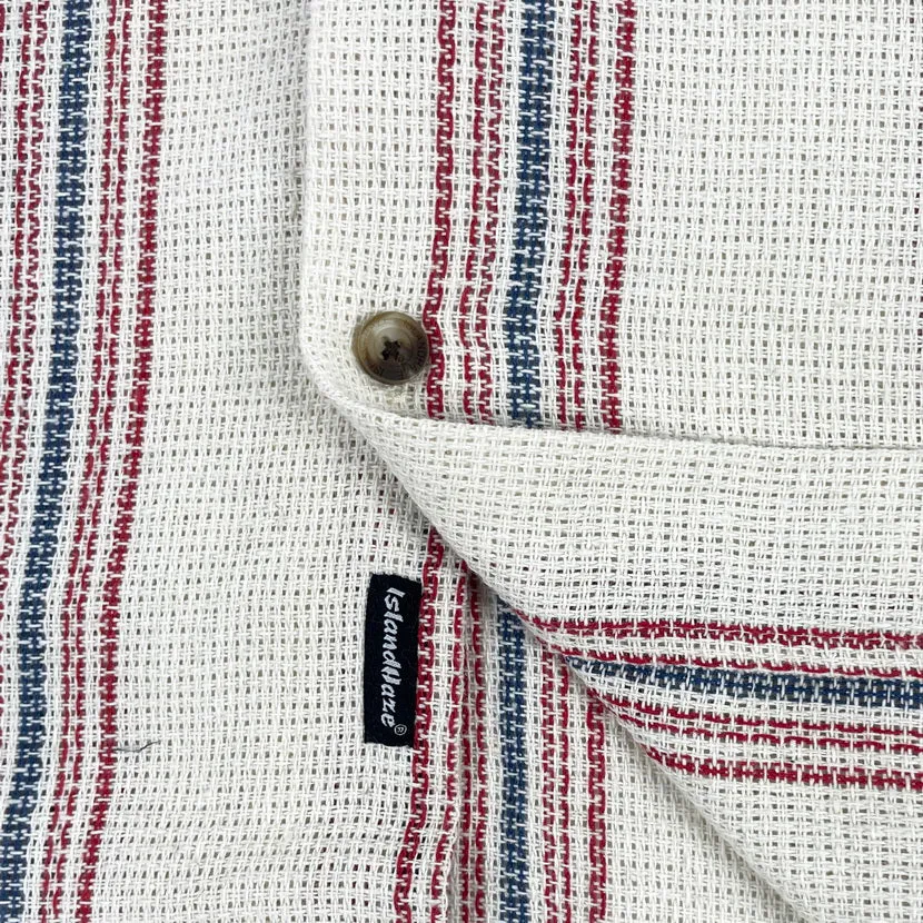 Men's Textured Stripe S/S Woven Shirts (MS724722) sold by IslandHaze product image thumbnail 3