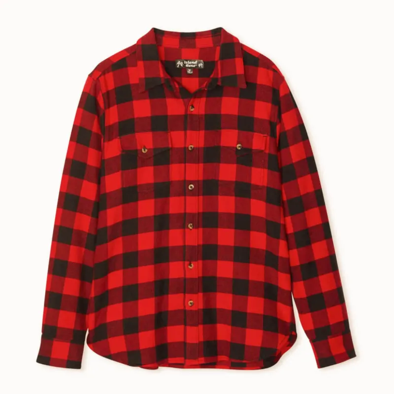 Men's Plaid Flannel - Buffalo sold by IslandHaze