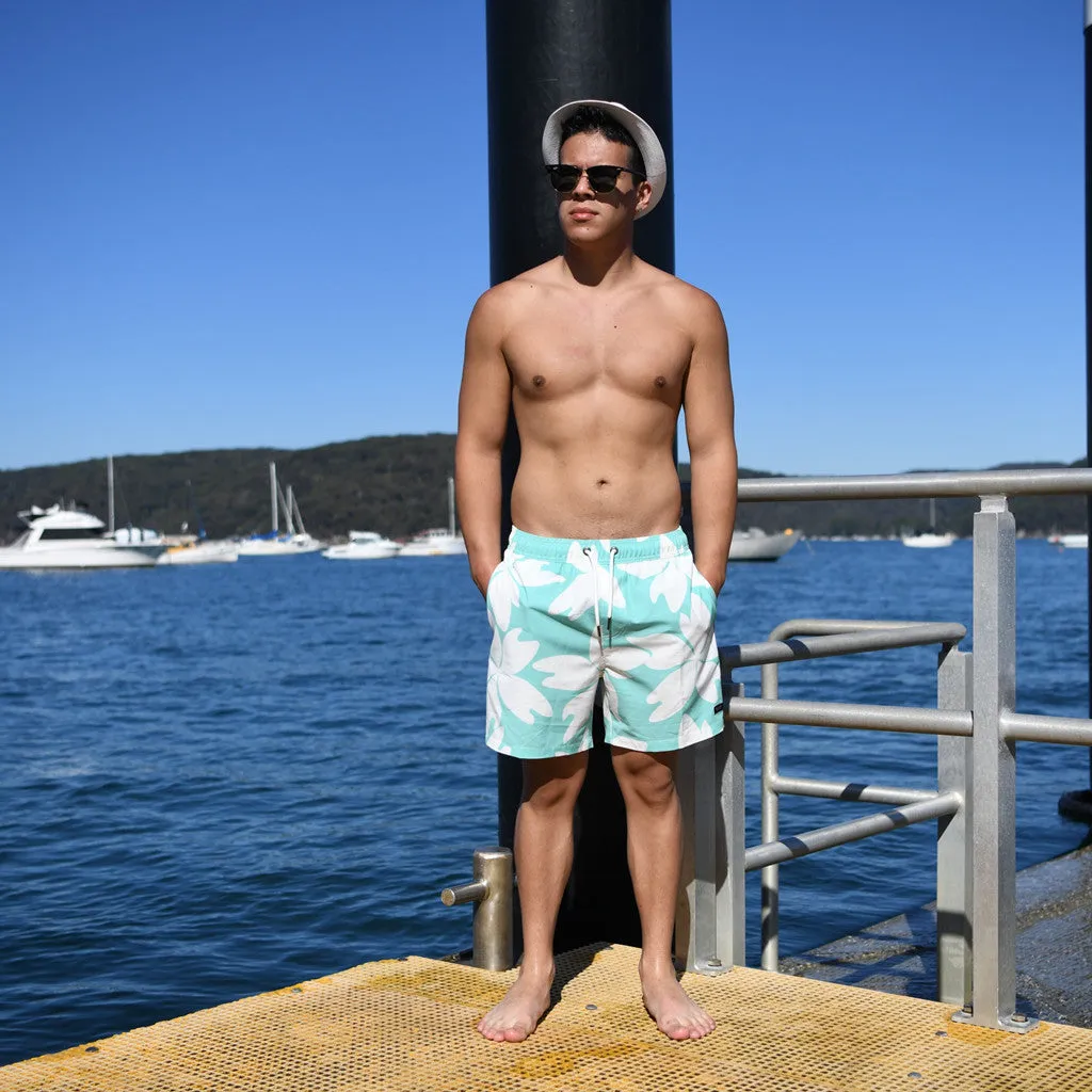 Men's 6'' Volley Swim Shorts-Clover sold by IslandHaze product image thumbnail 4