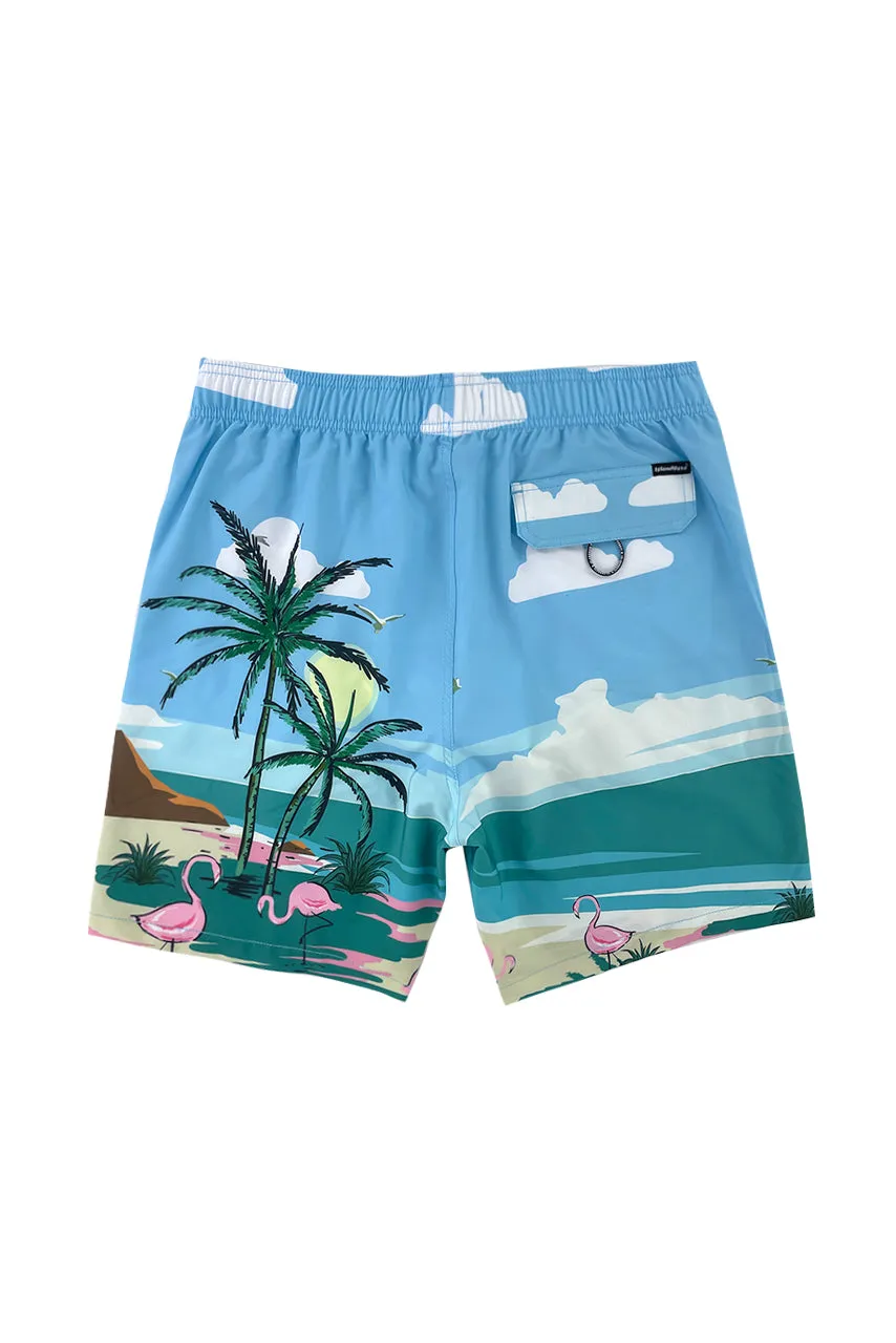 6“ Stretch Printed Volley Shorts-ALLISON sold by IslandHaze product image thumbnail 2