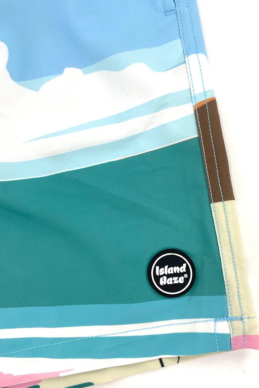 6“ Stretch Printed Volley Shorts-ALLISON sold by IslandHaze product image thumbnail 4