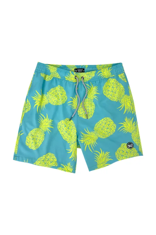 6“ Stretch Printed Volley Shorts-FALSTER made by IslandHaze