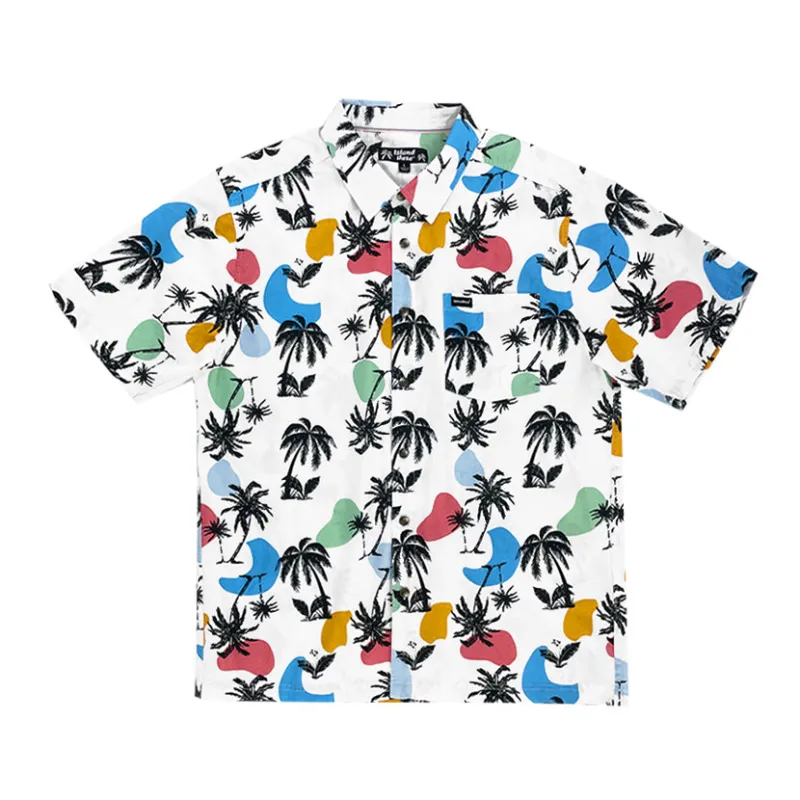 Men’s Button-Down Cotton Shirt AMAGER sold by IslandHaze
