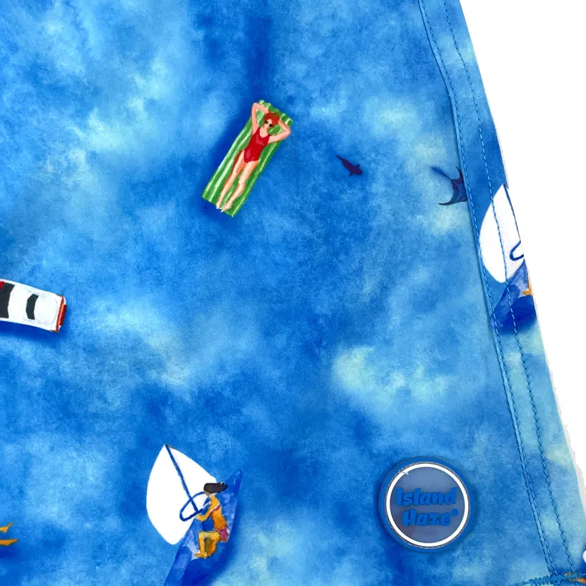 6“ Stretch Printed Volley Shorts-BINTAN sold by IslandHaze product image thumbnail 4