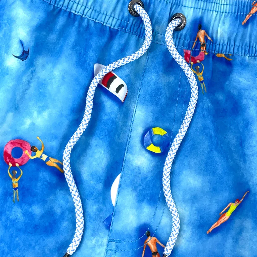 6“ Stretch Printed Volley Shorts-BINTAN sold by IslandHaze product image thumbnail 5