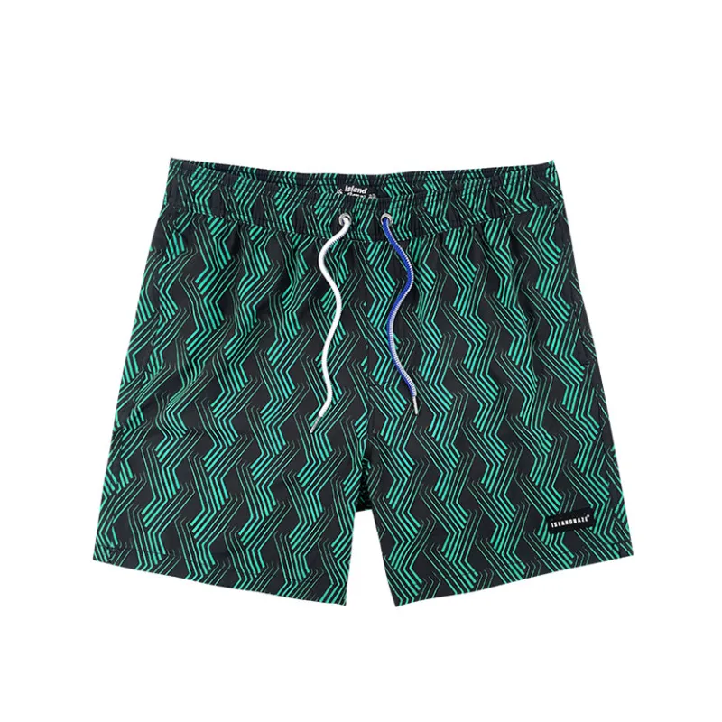 6“ Stretch Printed Volley Shorts-ATOLL sold by IslandHaze
