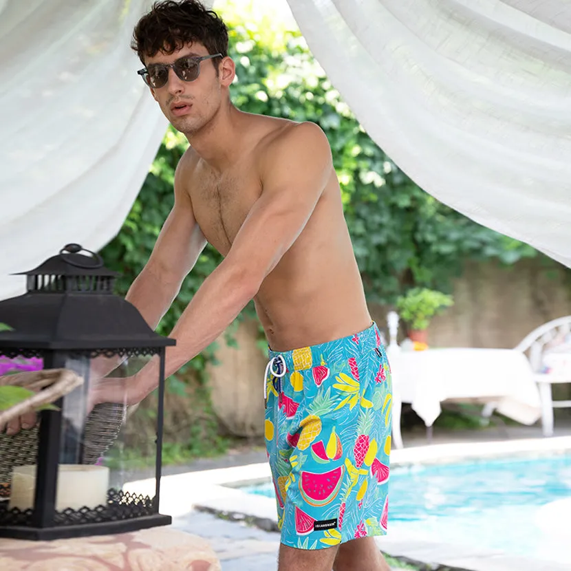 6“ Stretch Printed Volley Shorts-MAURITIUS sold by IslandHaze product image thumbnail 5