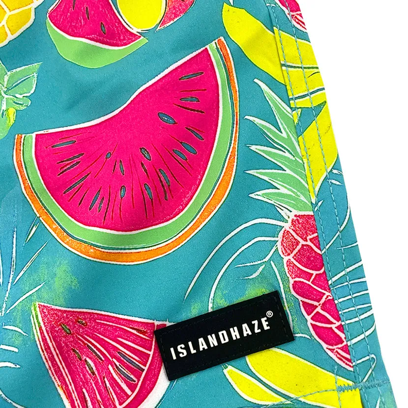 6“ Stretch Printed Volley Shorts-MAURITIUS sold by IslandHaze product image thumbnail 3