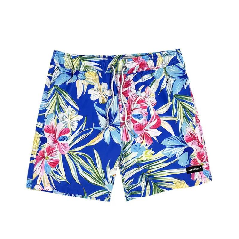 6“ Stretch Printed Volley Shorts-MONTSERRAT sold by IslandHaze