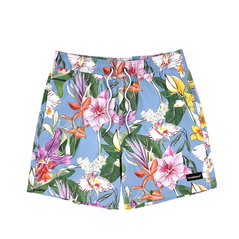 6“ Stretch Printed Volley Shorts-BRAC sold by IslandHaze