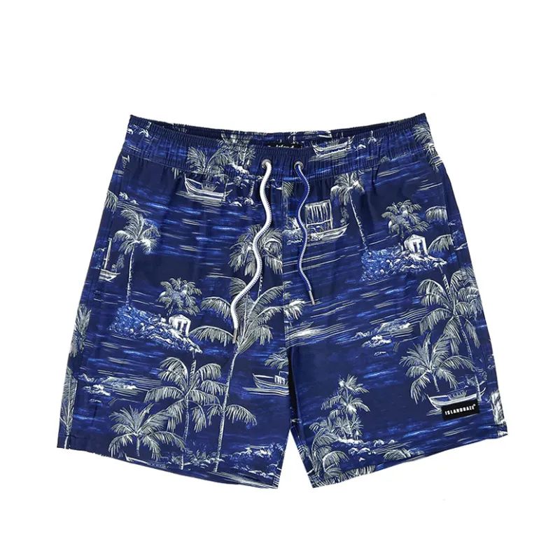 6“ Stretch Printed Volley Shorts-POHNPEI sold by IslandHaze