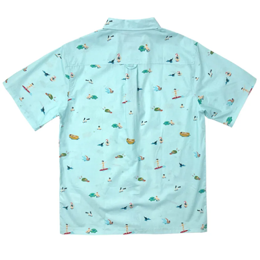 Men’s Button-Down Cotton Shirt LITTLE ROE sold by IslandHaze product image thumbnail 2