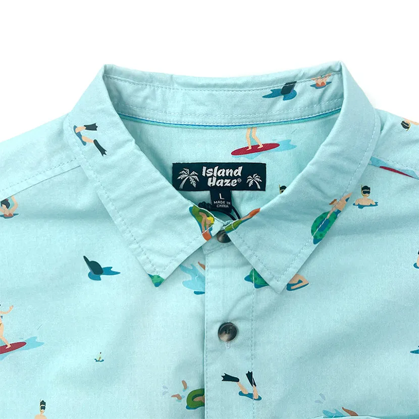Men’s Button-Down Cotton Shirt LITTLE ROE sold by IslandHaze product image thumbnail 3