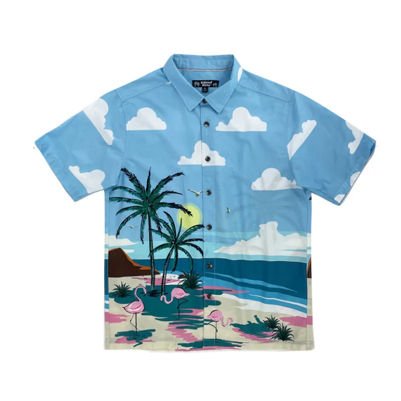 Men’s Button-Down Cotton Shirt ALLISON sold by IslandHaze