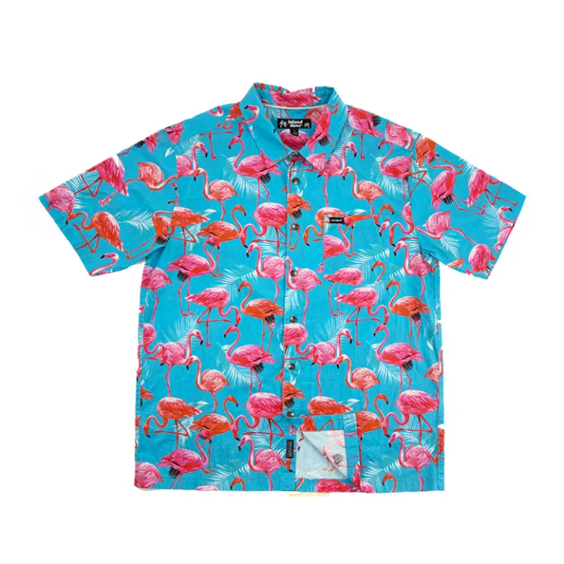 Men’s Button-Down Cotton Shirt ALOE sold by IslandHaze