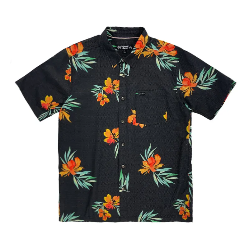 Men’s Button-Down Cotton Shirt CAICOS sold by IslandHaze