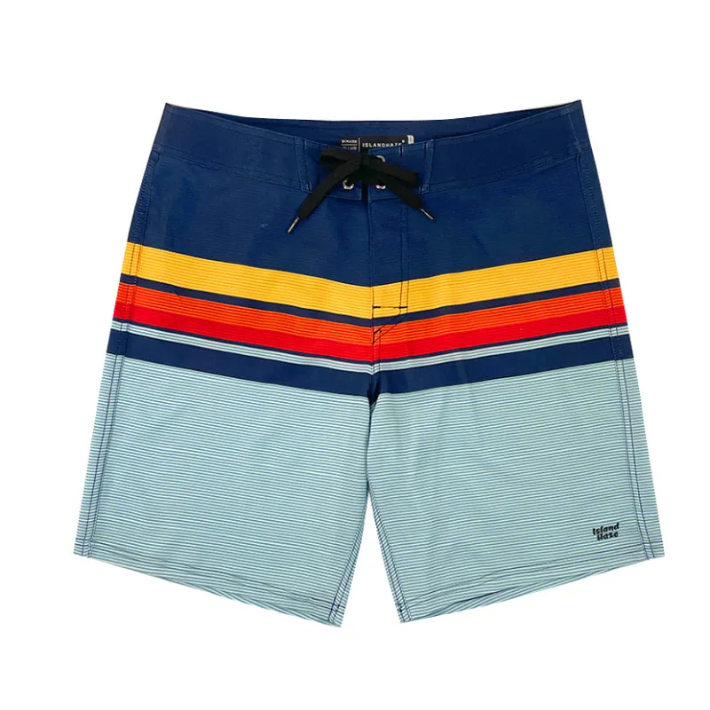 6“ Stretch Printed Volley Shorts-BUTON made by IslandHaze