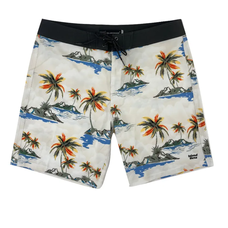 6“ Stretch Printed Volley Shorts-MILNE made by IslandHaze