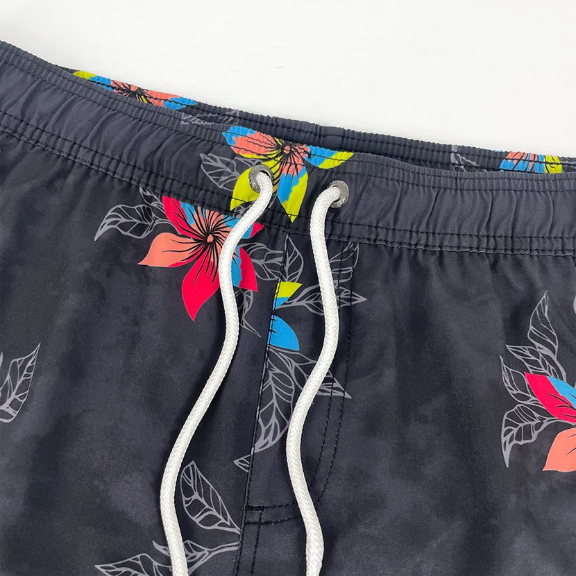 6“ Stretch Printed Volley Shorts-HIDDEN LEAF sold by IslandHaze product image thumbnail 2