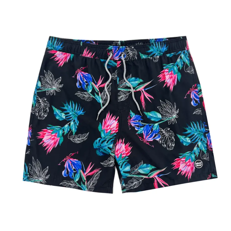 6“ Stretch Printed Volley Shorts-AUKANE made by IslandHaze