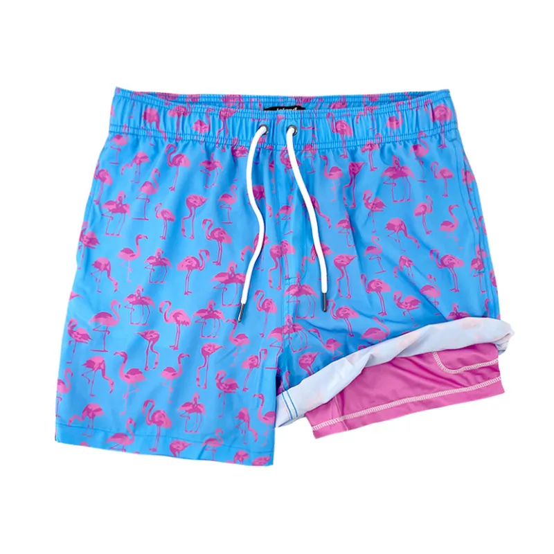 6“ Stretch Printed Volley Shorts-SOCOTRA B made by IslandHaze