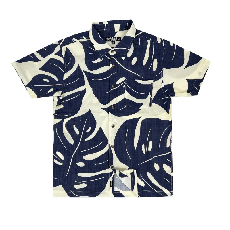 Men’s Button-Down Cotton Shirt SUPER NATURAL sold by IslandHaze