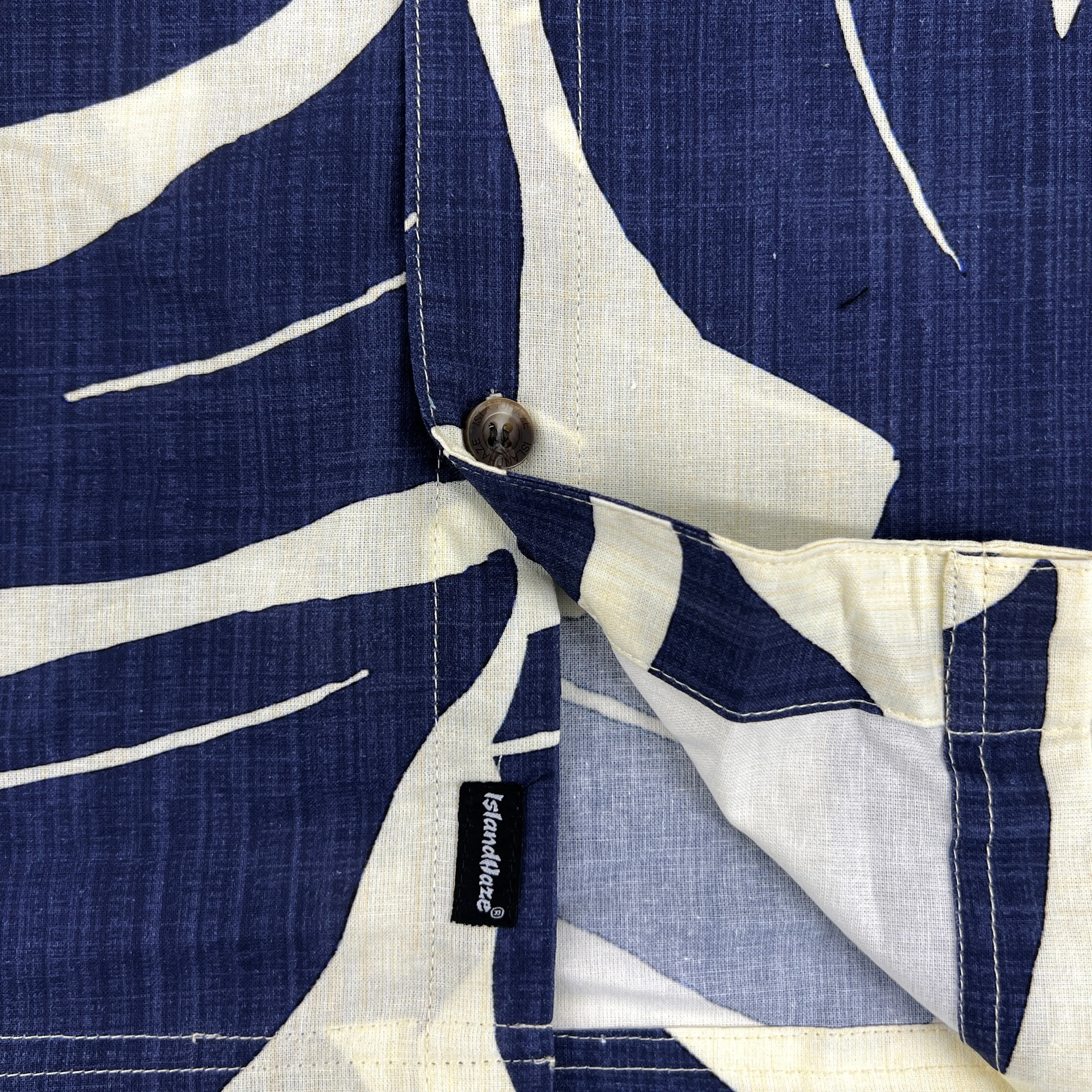 Men’s Button-Down Cotton Shirt SUPER NATURAL sold by IslandHaze product image thumbnail 5