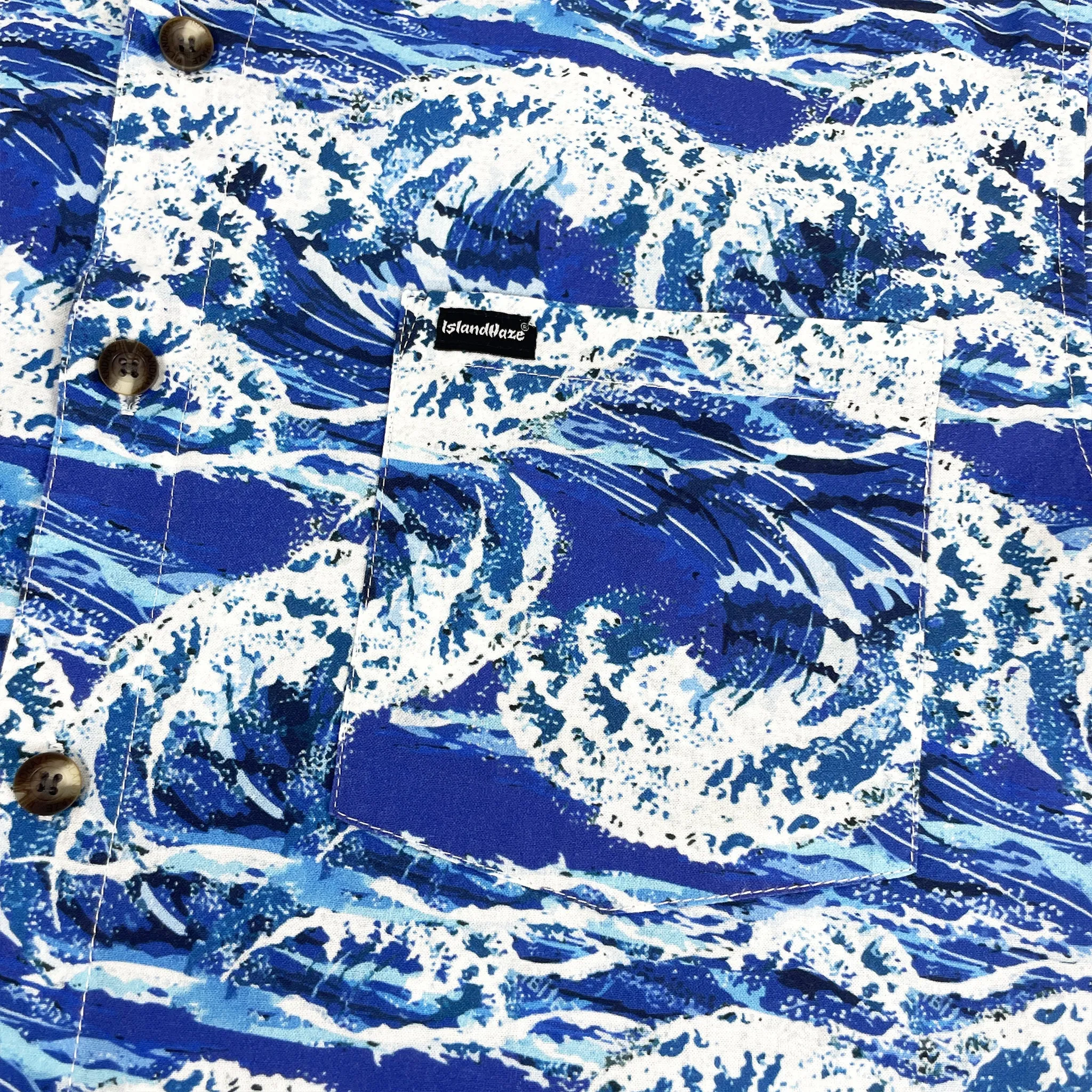 Men’s Button-Down Cotton Shirt BLOWN OUT sold by IslandHaze product image thumbnail 5