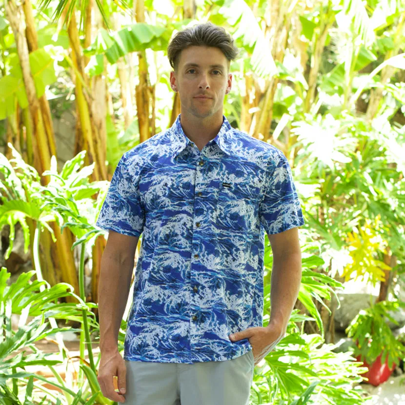 Men’s Button-Down Cotton Shirt BLOWN OUT sold by IslandHaze product image thumbnail 3