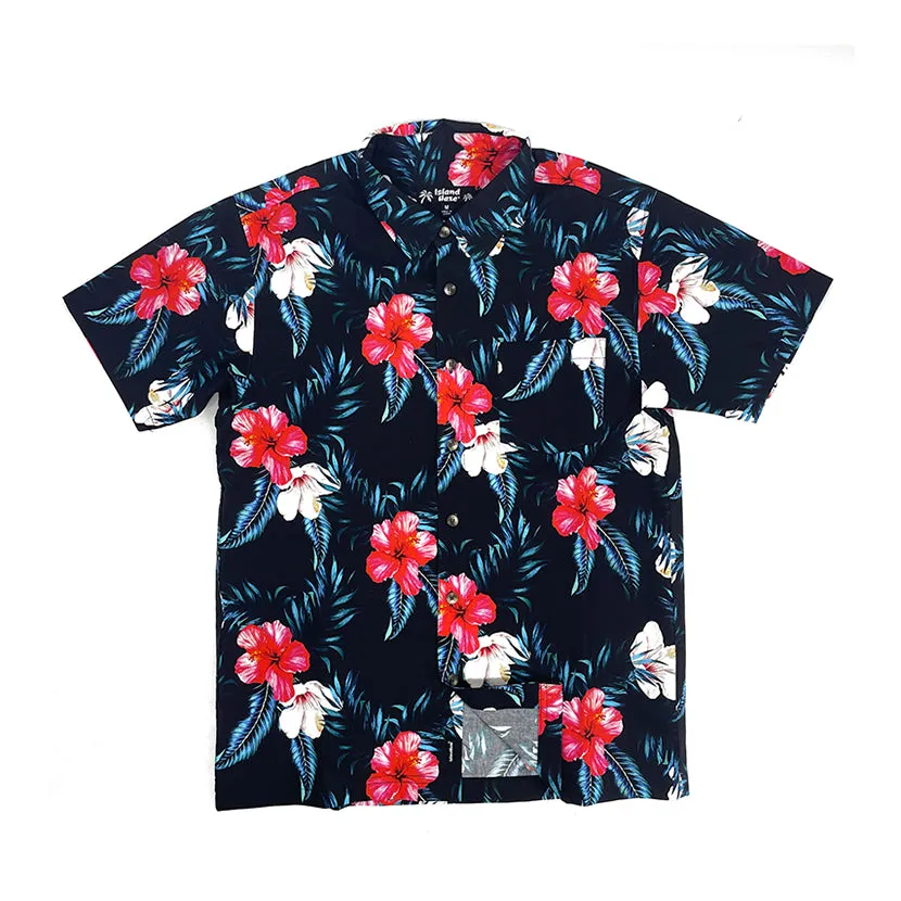 Men’s Button-Down Cotton Shirt BLUES sold by IslandHaze