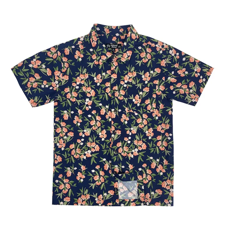 Men’s Button-Down Cotton Shirt Freshwinds sold by IslandHaze