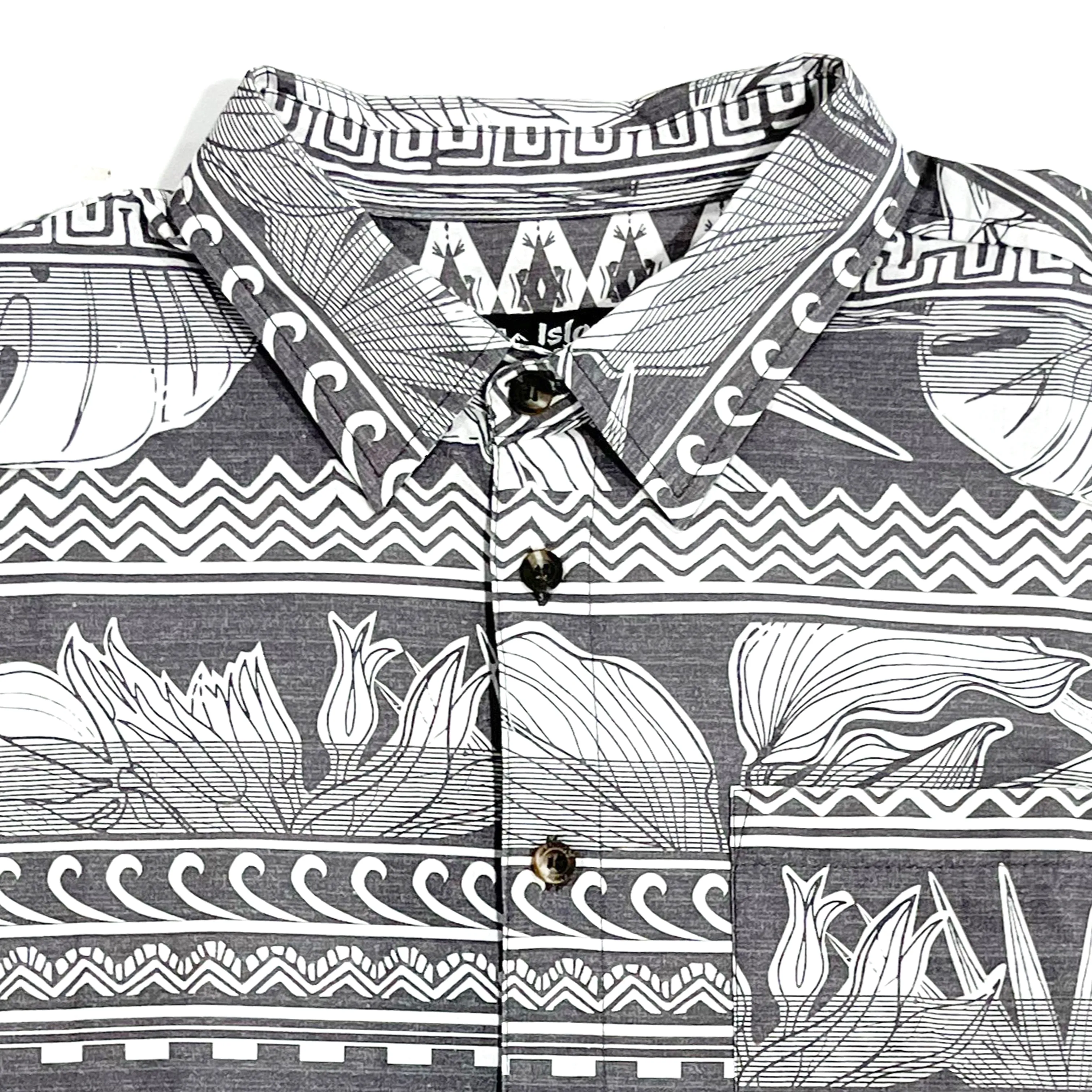 Men’s Button-Down Cotton Shirt Martini sold by IslandHaze product image thumbnail 4