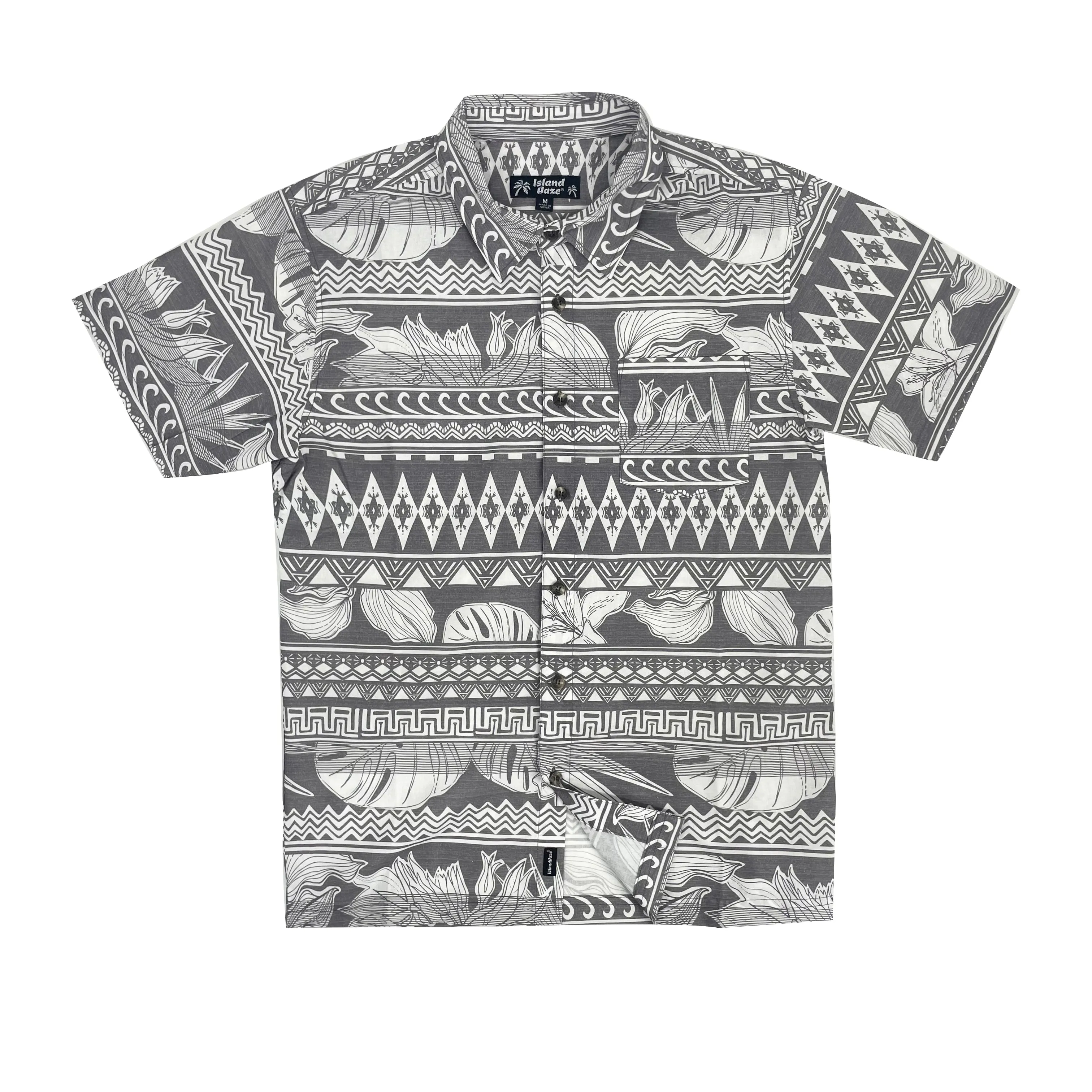 Men’s Button-Down Cotton Shirt Martini sold by IslandHaze