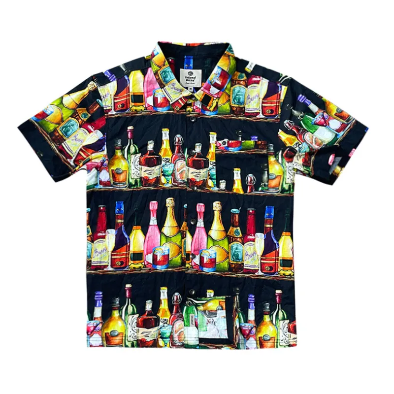 [Wholesale Min USD $350][47 Shades of Spring]Men’s Button-Down Cotton Shirt SRI LANKA sold by IslandHaze