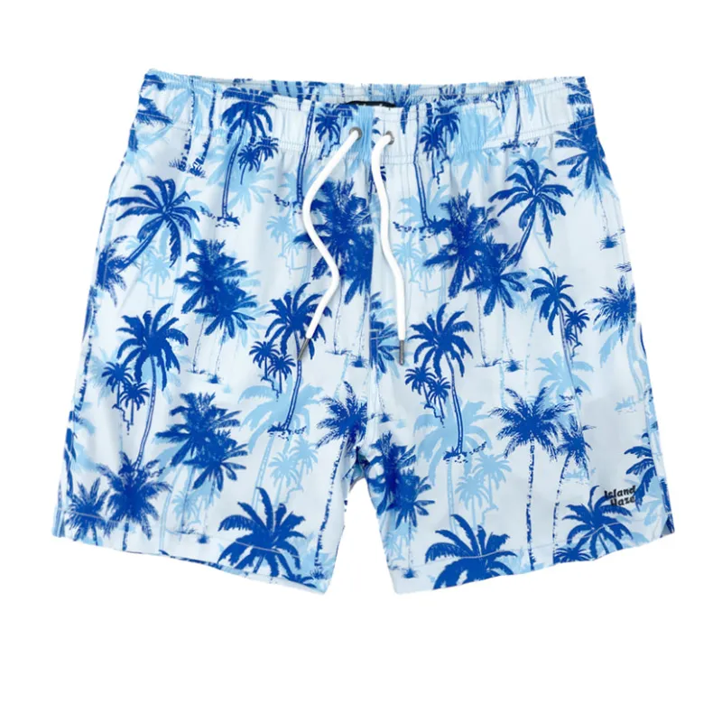 6“ Stretch Printed Volley Shorts-WAIGEO made by IslandHaze