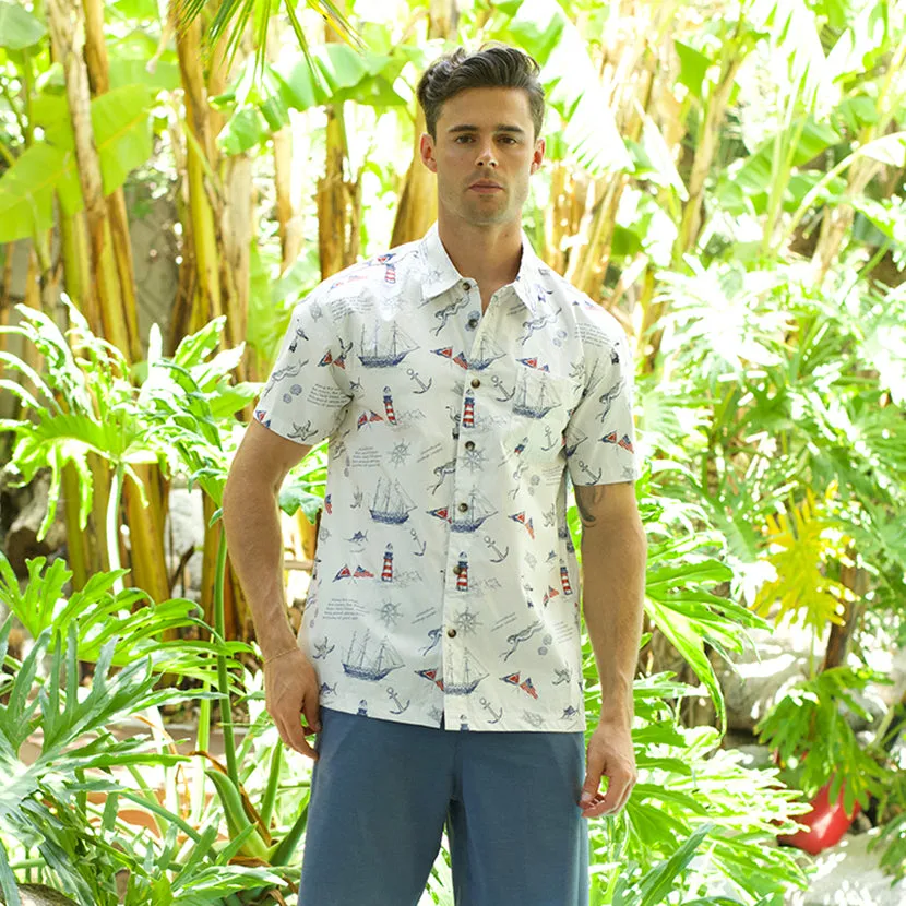 Men’s Button-Down Cotton Shirt VAVA sold by IslandHaze product image thumbnail 2