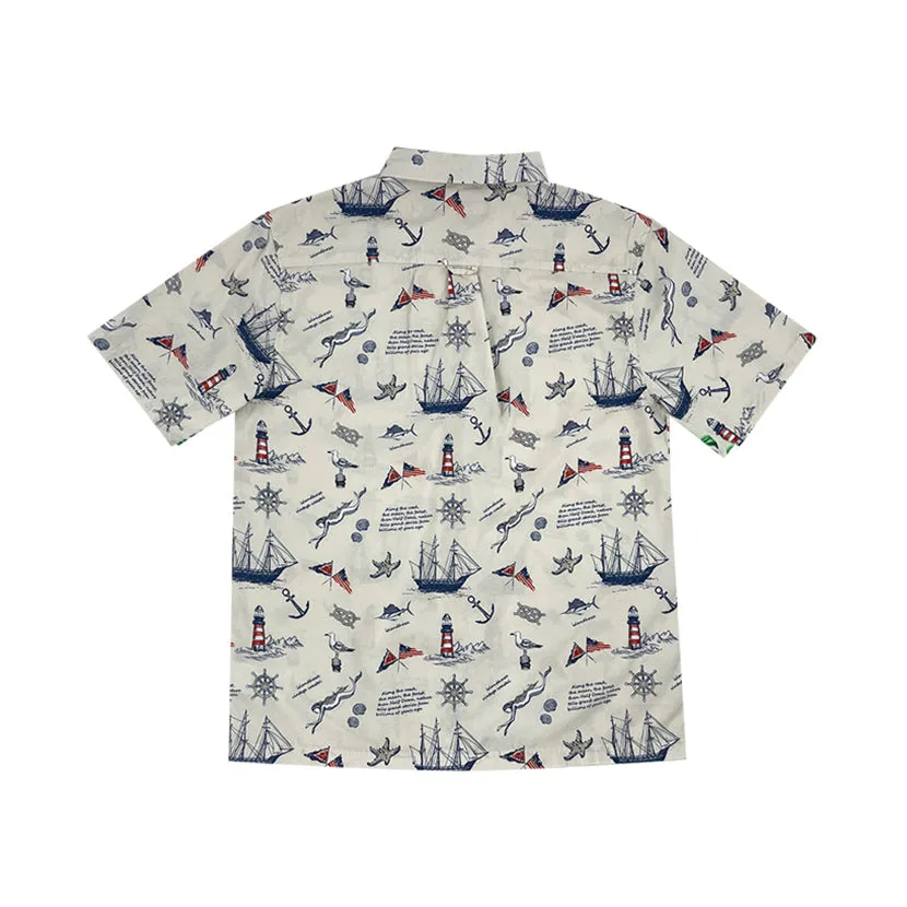 Men’s Button-Down Cotton Shirt VAVA sold by IslandHaze product image thumbnail 3