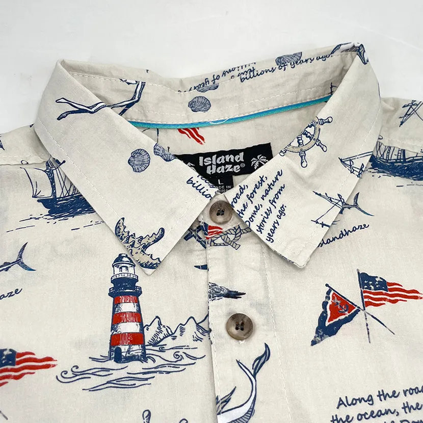 Men’s Button-Down Cotton Shirt VAVA sold by IslandHaze product image thumbnail 4