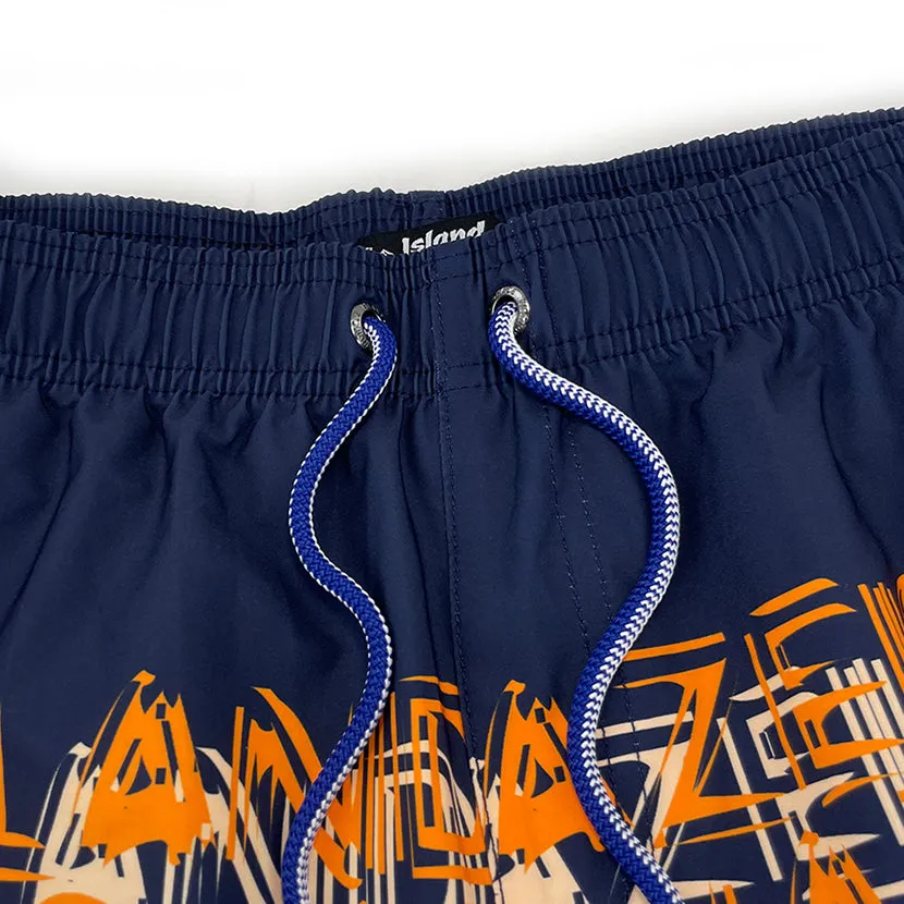 6“ Stretch Printed Volley Shorts-SAO TOME sold by IslandHaze product image thumbnail 3