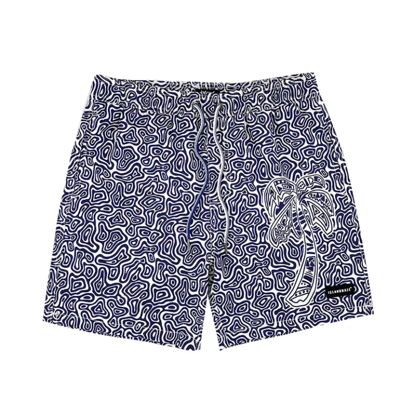 [Wholesale Min USD $350]6“ Stretch Printed Volley Shorts-ISLA made by IslandHaze
