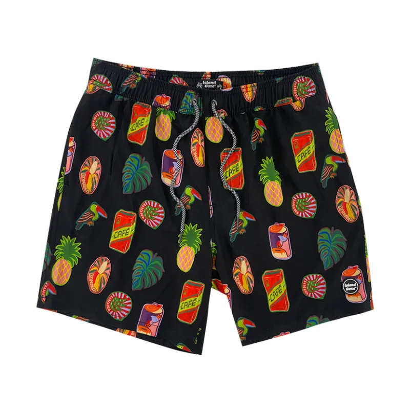 [Wholesale Min USD $350]6“ Stretch Printed Volley Shorts-KAKAWAIE made by IslandHaze